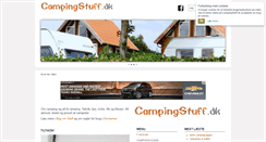 Desktop Screenshot of campingstuff.dk